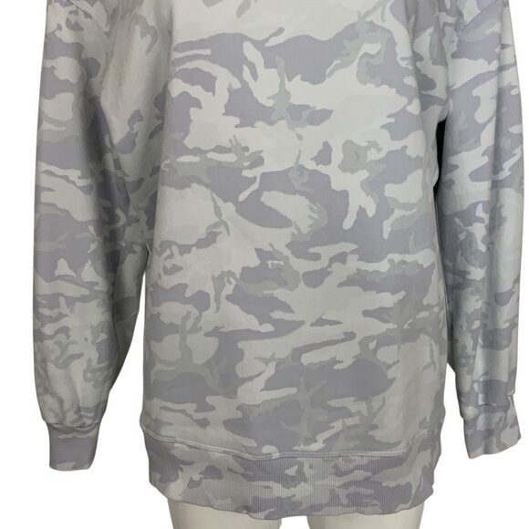 Lululemon Perfectly Oversized Crew Sweatshirt 8 Incognito Camo Alpine - Picture 10 of 13
